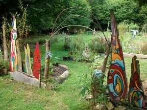 Entrée du jardin 