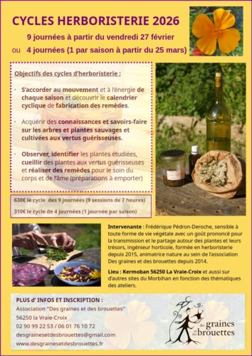 CYCLES HERBORISTERIE 2026
